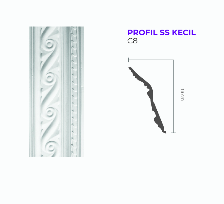 PROFIL SS KECIL C8