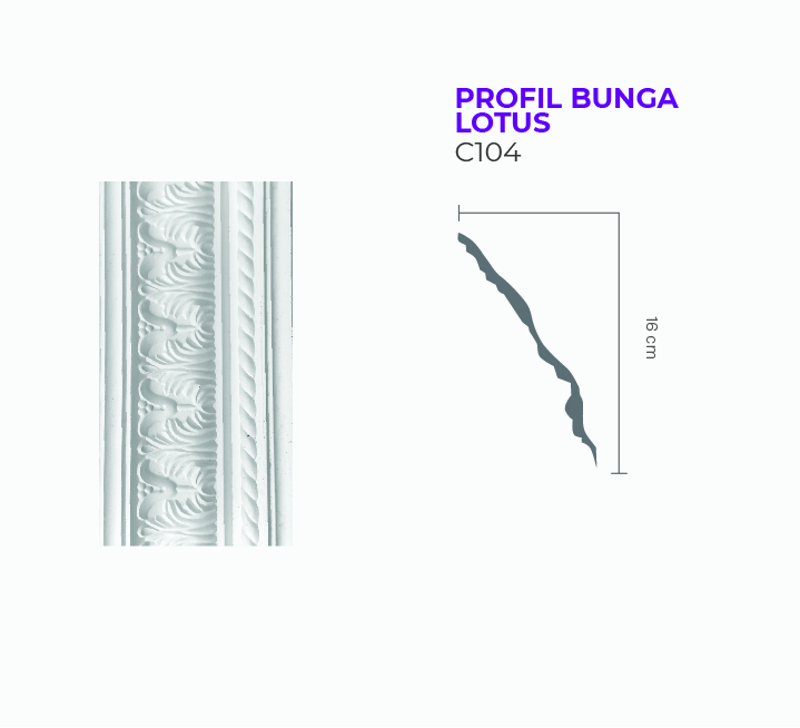 PROFIL BUNGA LOTUS C104